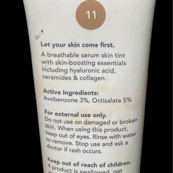 TULA Radiant Skin Brightening Serum Tint SPF 30 Shade 11 1 fl oz - Picture 2 of 5